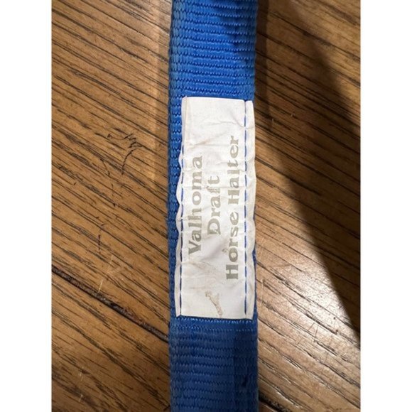 Draft Horse Halter Royal Blue - Picture 5 of 7